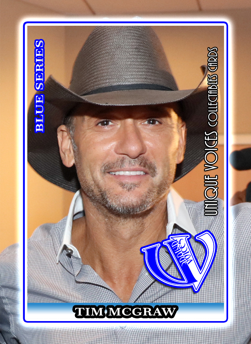 Tim McGraw Blue Card